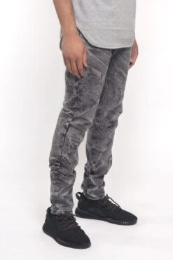 Holy Water Wash Denim Jeans 10 Holy Water Wash Denim Jeans -Victorious DL1220 BLK 4