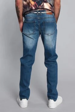 Distressed Fade Denim Jeans 9 Distressed Fade Denim Jeans -Victorious DL1233 IND 3