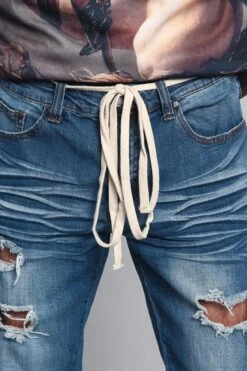 Distressed Fade Denim Jeans 11 Distressed Fade Denim Jeans -Victorious DL1233 IND 5