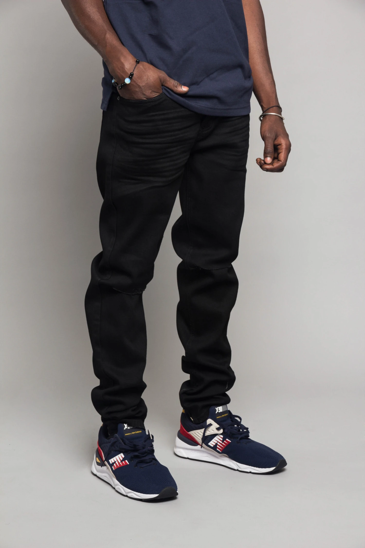 Knee Cut Denim Skinny Jeans 10 Knee Cut Denim Skinny Jeans - Image 10