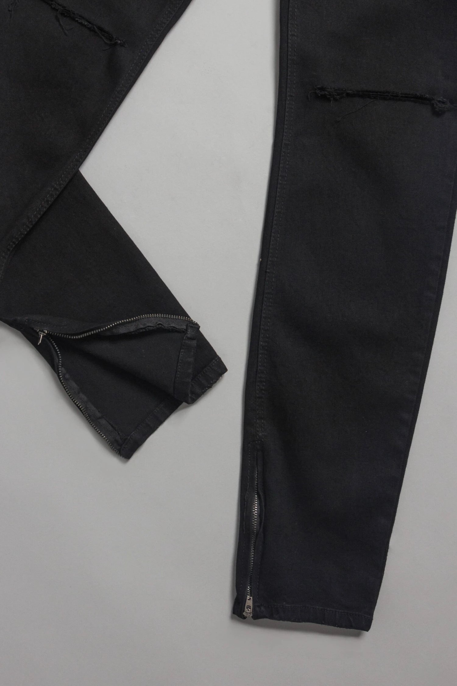 Knee Cut Denim Skinny Jeans 12 Knee Cut Denim Skinny Jeans - Image 12