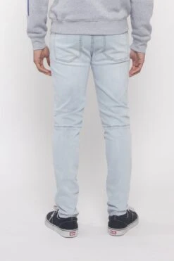 Basic Moto Biker Denim Jeans -Victorious DL1276 LTI 3