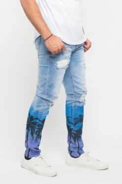 Distressed Airbrushed City Jeans 16 Distressed Airbrushed City Jeans -Victorious DL1277 DAY 4