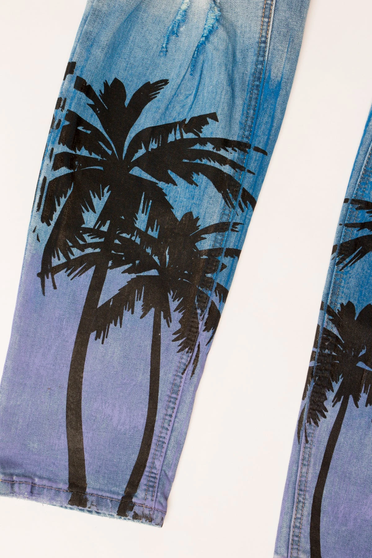 Distressed Airbrushed City Jeans 7 Distressed Airbrushed City Jeans - Image 7