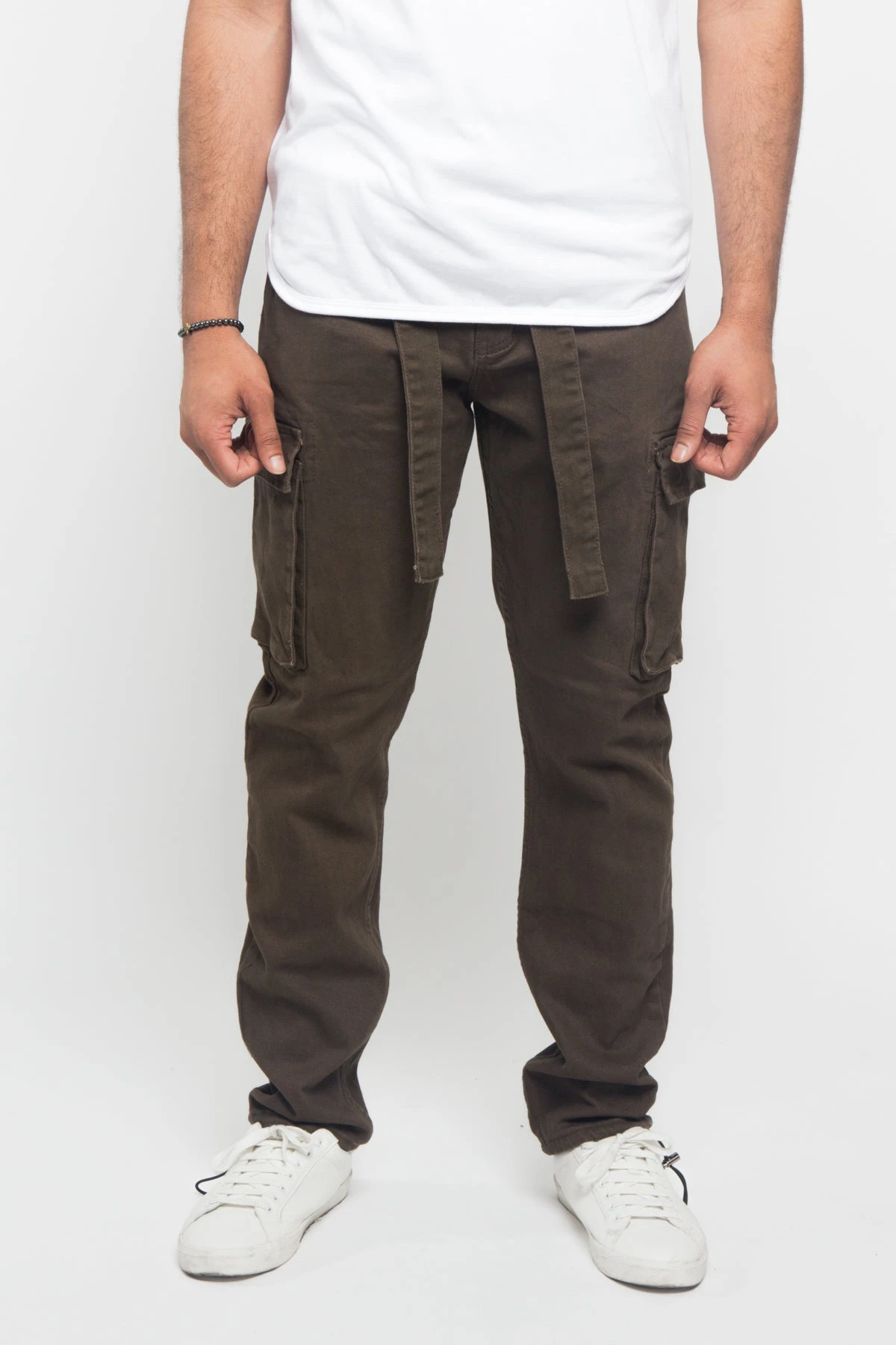Tied Color Cargo Pants 1 Tied Color Cargo Pants