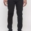 Distressed Colored Moto Jeans
