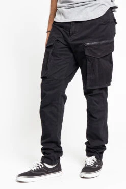 Big Pocket Cargo Pants -Victorious DL1291 BLK 2