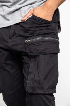 Big Pocket Cargo Pants -Victorious DL1291 BLK 6