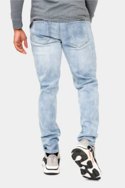 Distressed Paint Splattered Faded Jeans 7 Distressed Paint Splattered Faded Jeans -Victorious DL1361 LTI 3