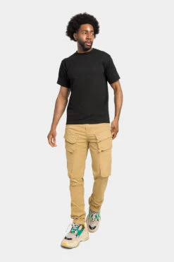 Dual Pocket Cargo Pants -Victorious DL1394 KHK 5