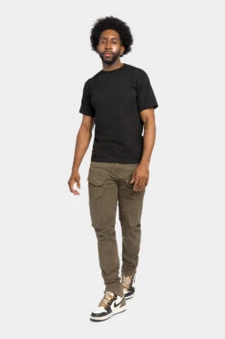 Dual Pocket Cargo Pants -Victorious DL1394 OLV 5