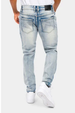 Distressed Diamond Denim Jeans -Victorious DL1396 LTI 3