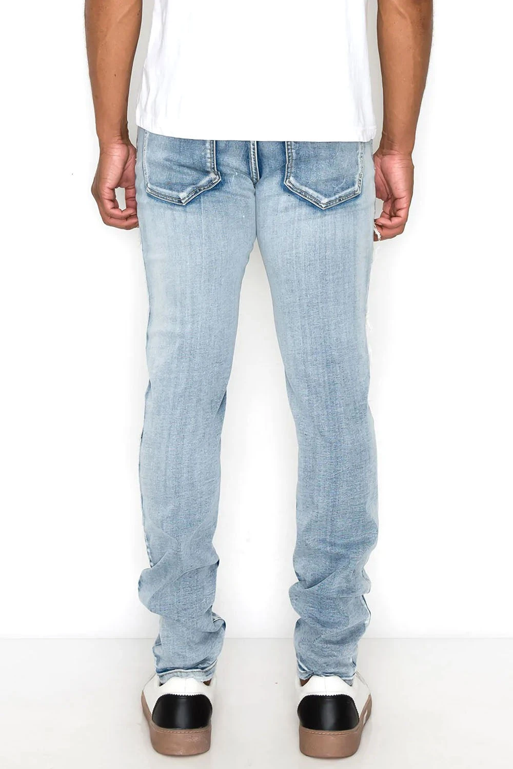 Multi Color Diamond Denim Jeans 3 Multi Color Diamond Denim Jeans - Image 3