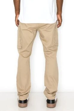 Men's Essential Utility Cargo Jogger Pants -Victorious DL1454 KHK 7