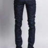 Men's Skinny Fit Raw Denim Jeans (Indigo/Timber)