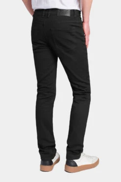 Men's Essential Skinny Fit Colored Jeans (Black) 10 Men's Essential Skinny Fit Colored Jeans (Black) -Victorious DL937 BLK 3