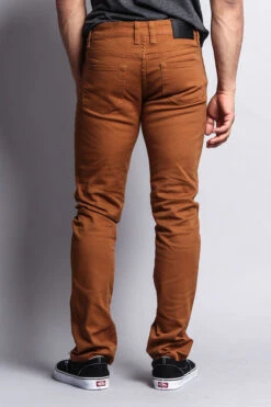 Men's Essential Skinny Fit Colored Jeans (Dark Wheat) 13 Men's Essential Skinny Fit Colored Jeans (Dark Wheat) -Victorious DL937 DKW 3 b825f277 7bbb 4639 8ce6 6d13c832f223