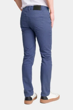 Men's Essential Skinny Fit Colored Jeans (Light Blue) -Victorious DL937 LTB 3