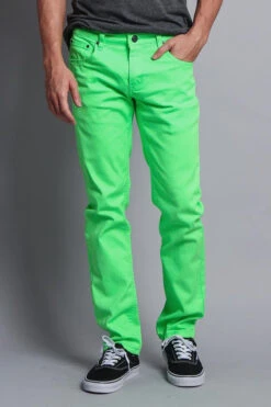 Men's Essential Skinny Fit Colored Jeans (Neon Green) 10 Men's Essential Skinny Fit Colored Jeans (Neon Green) -Victorious DL937 NGN 1 6d9fbca8 abe2 4b71 8243 80b50faae1c7