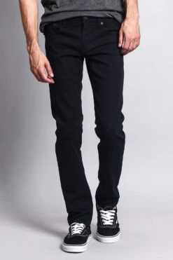 Men's Essential Skinny Fit Colored Jeans (Navy) -Victorious DL937 NVY 5