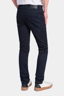 Men's Essential Skinny Fit Colored Jeans (Navy) -Victorious DL937 NVY 3