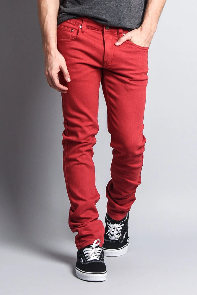 Men's Essential Skinny Fit Colored Jeans (Picante) 8 Men's Essential Skinny Fit Colored Jeans (Picante) - Image 8