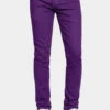 Men's Essential Skinny Fit Colored Jeans (Purple)
