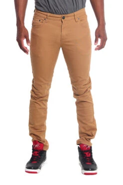 Men's Essential Skinny Fit Colored Jeans (Wheat) 10 Men's Essential Skinny Fit Colored Jeans (Wheat) -Victorious DL937 WHE 1 d7878e29 e539 4df6 8266 40a618b19c29