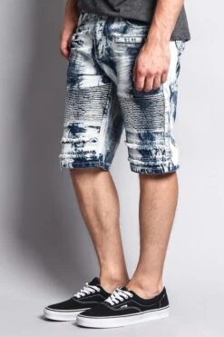 Acid Washed Biker Shorts -Victorious DS2006 ICE 2