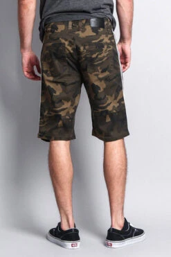 Men's Shorts With Stripes -Victorious DS2036 CAM 3
