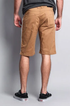 Men's Shorts With Stripes -Victorious DS2036 WHE 3