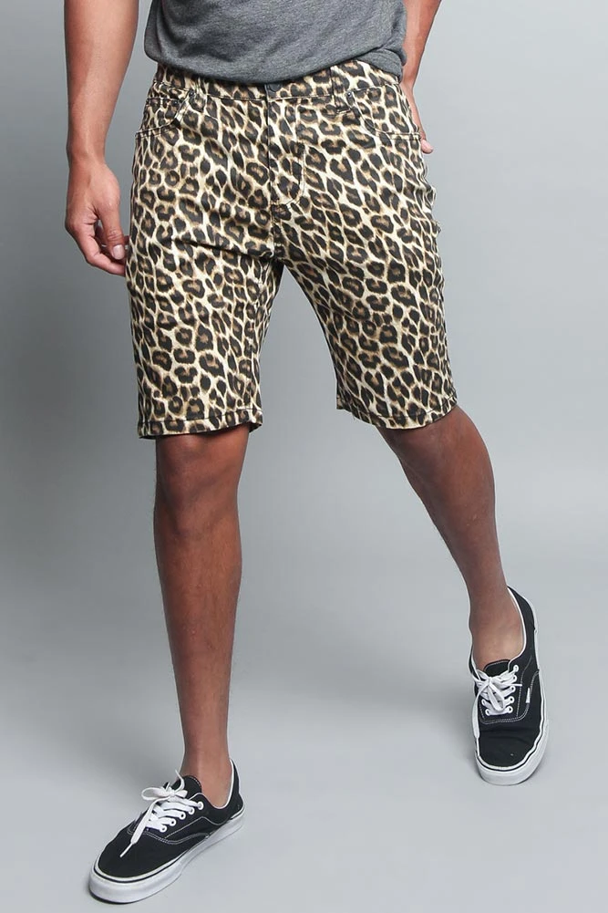 Leopard Print Shorts 2 Leopard Print Shorts - Image 2
