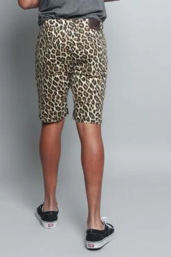 Leopard Print Shorts 17 Leopard Print Shorts -Victorious DS2044 GLD 3