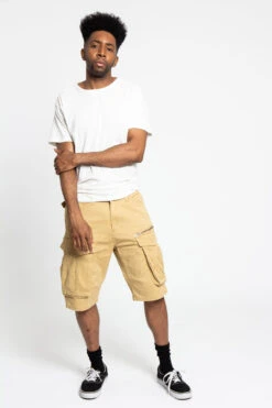 Deep Pocket Cargo Shorts -Victorious DS2056 KHK 5