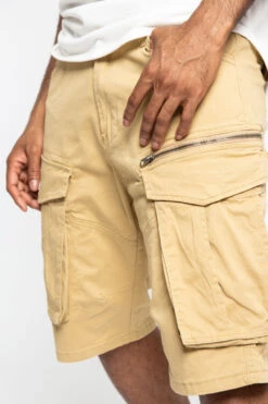 Deep Pocket Cargo Shorts -Victorious DS2056 KHK 6