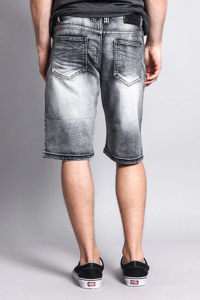 Patch Denim Shorts 4 Patch Denim Shorts - Image 4