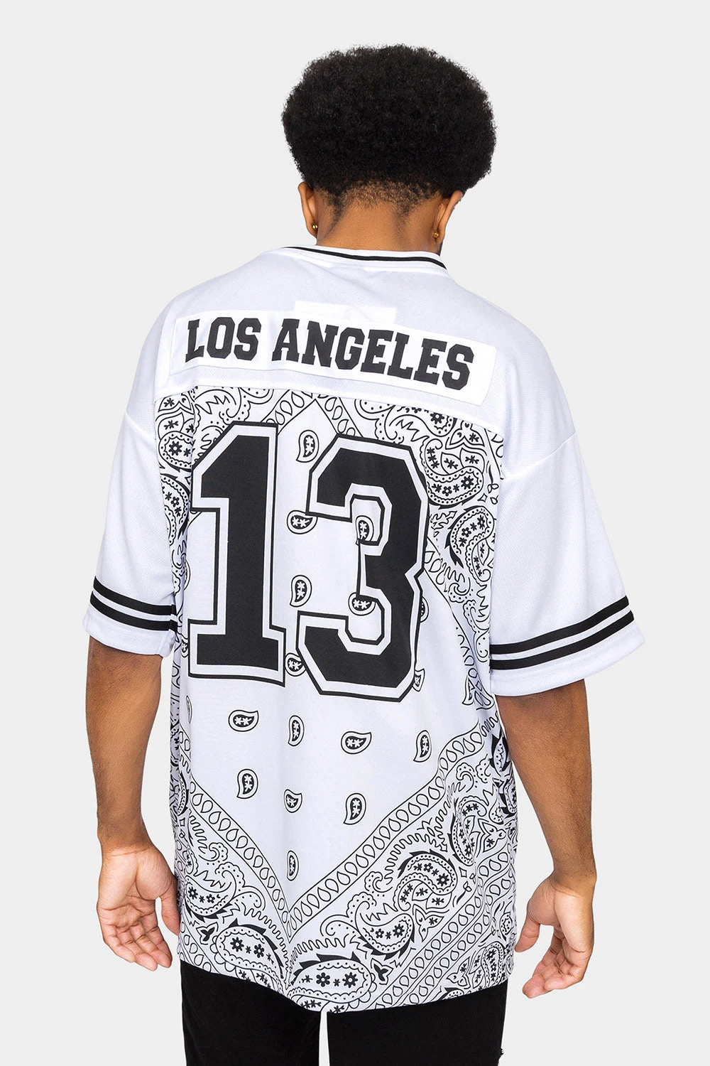 Bandana Paisley 13 Football Jersey 8 Bandana Paisley 13 Football Jersey - Image 8