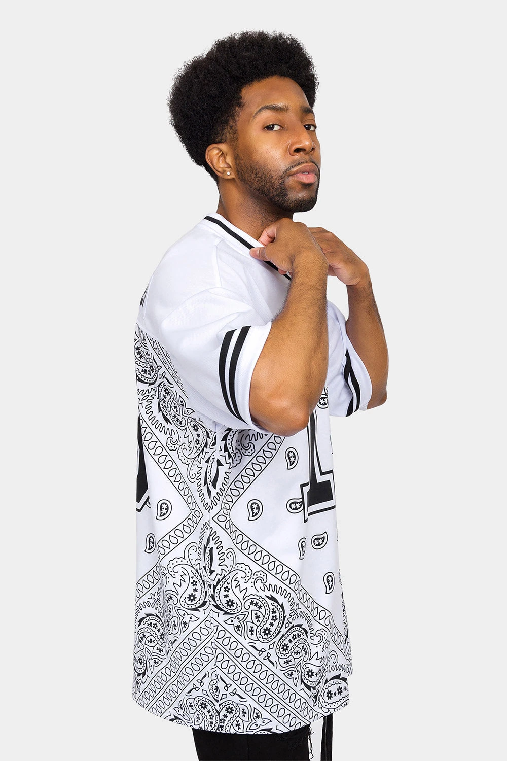 Bandana Paisley 13 Football Jersey 9 Bandana Paisley 13 Football Jersey - Image 9