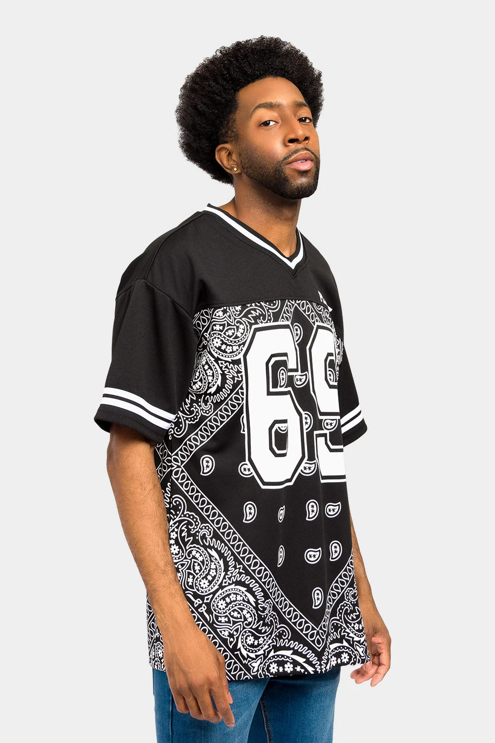 Bandana Paisley 69 Football Jersey 19 Bandana Paisley 69 Football Jersey - Image 19