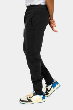 Essential Slim Fit Fleece Sweatpants -Victorious FL71 BLK 2