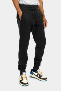 Essential Slim Fit Fleece Sweatpants -Victorious FL71 BLK 4