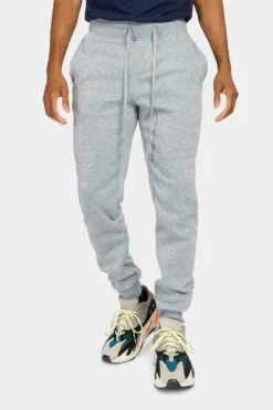 Essential Slim Fit Fleece Sweatpants -Victorious FL71 GRY 1