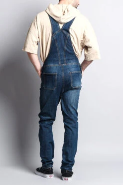 Men's Distressed Denim Overalls -Victorious FR105 IND 4