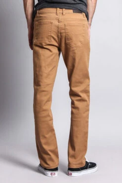 Men's Slim Fit Colored Jeans (Wheat) -Victorious GS21 WHE 3