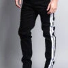 Men's Track Style Thick Striped Joggers