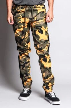 Men's Camo Jogger With Accent Band