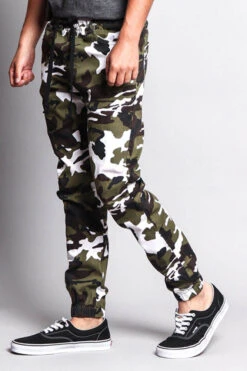 Men's Camo Jogger -Victorious JG3010 WNT 2