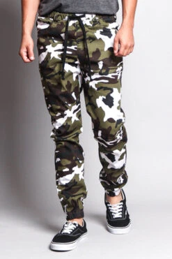 Men's Camo Jogger -Victorious JG3010 WNT 5