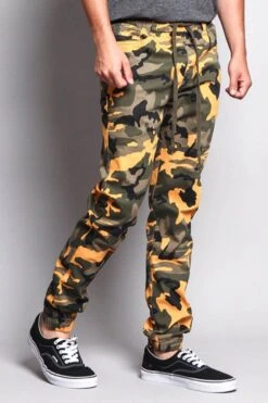 Men's Camo Jogger -Victorious JG3010 YLO 4