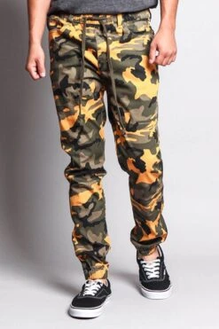 Men's Camo Jogger -Victorious JG3010 YLO 5
